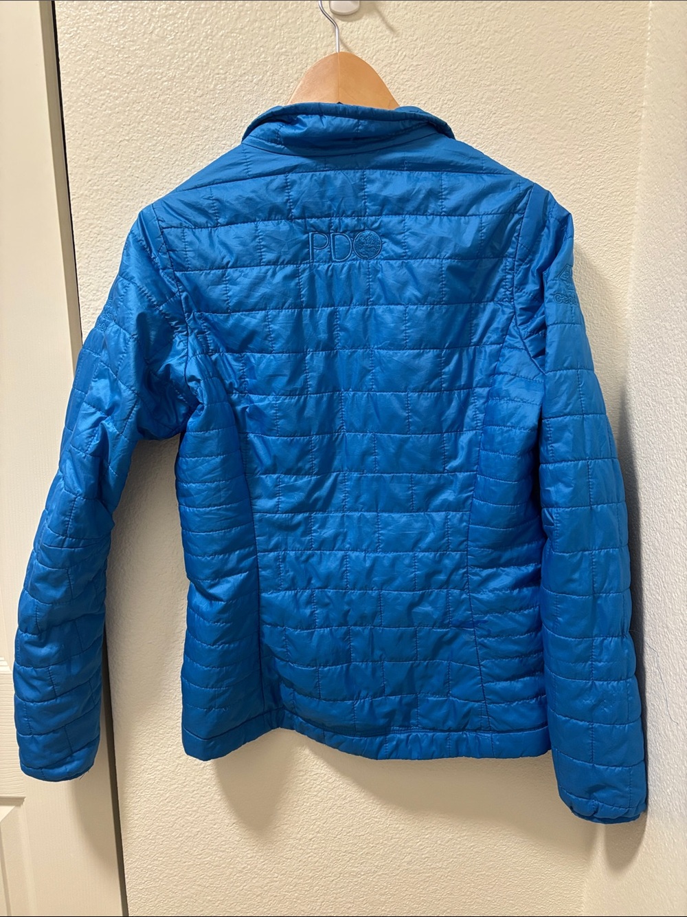 Patagonia Nano Puff Zip Up Jacket Size Small Blue | hiking | gorpcore | camping - Picture 9 of 11